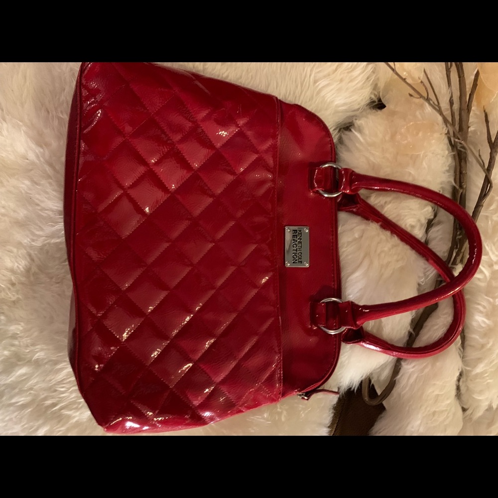 Kenneth Koke Reaction red patent leather